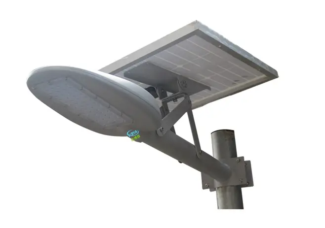 Integration of solar LED street light